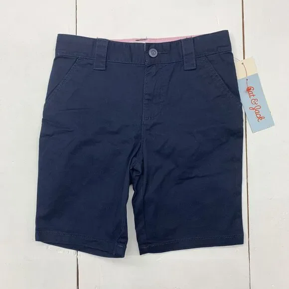 Cat & Jack Girls Blue School Uniform Shorts Size 6 - Picture 1 of 6